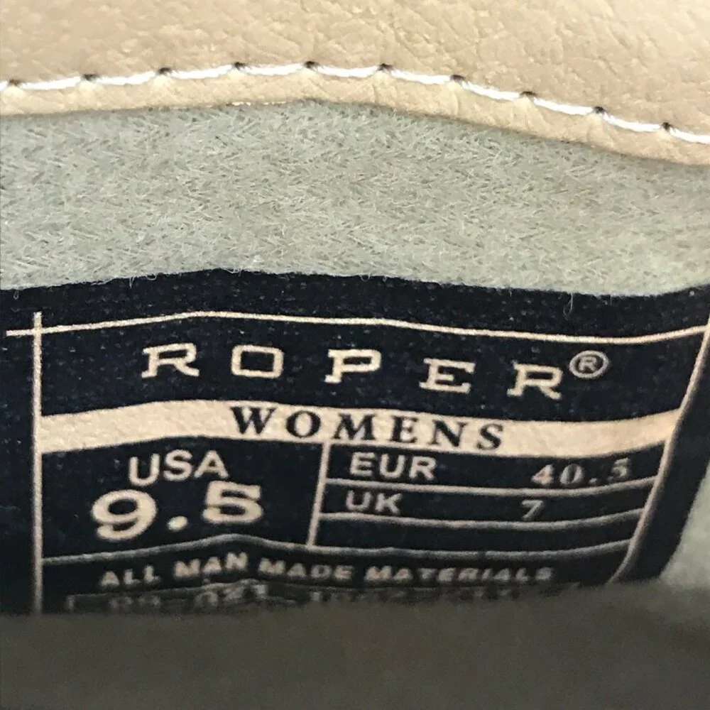 Roper Stars n Stripes Womens Western Ankle Boots 9.5 09-021-1567-2117